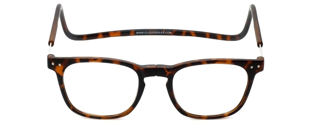 Clic Manhattan Oval Reading Glasses in Tortoise